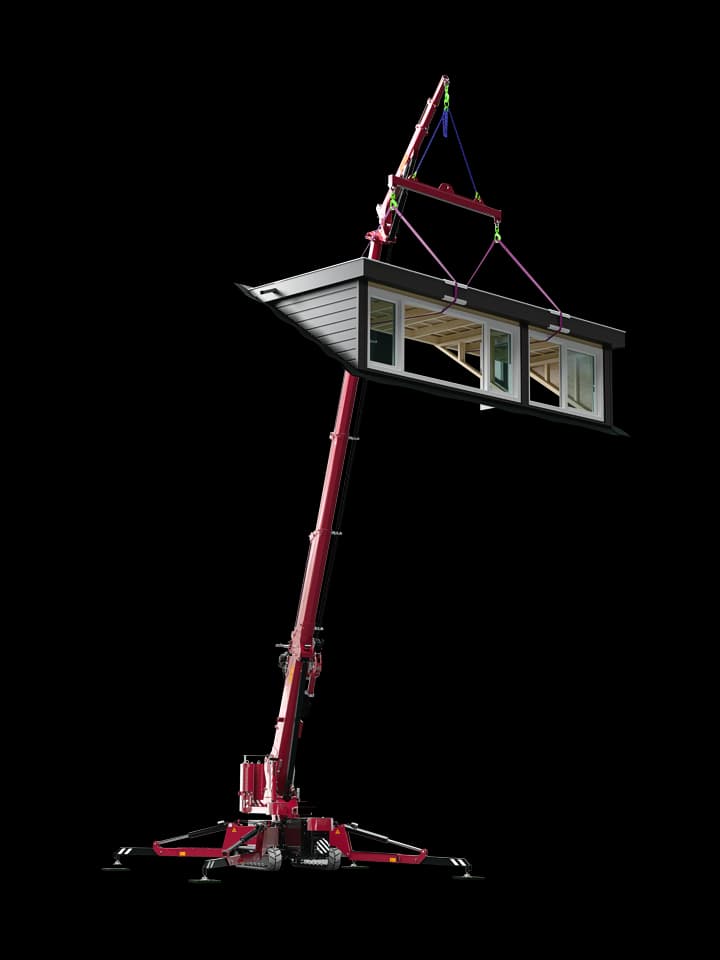 Hoeflon C10 con capacidad máxima de elevación.