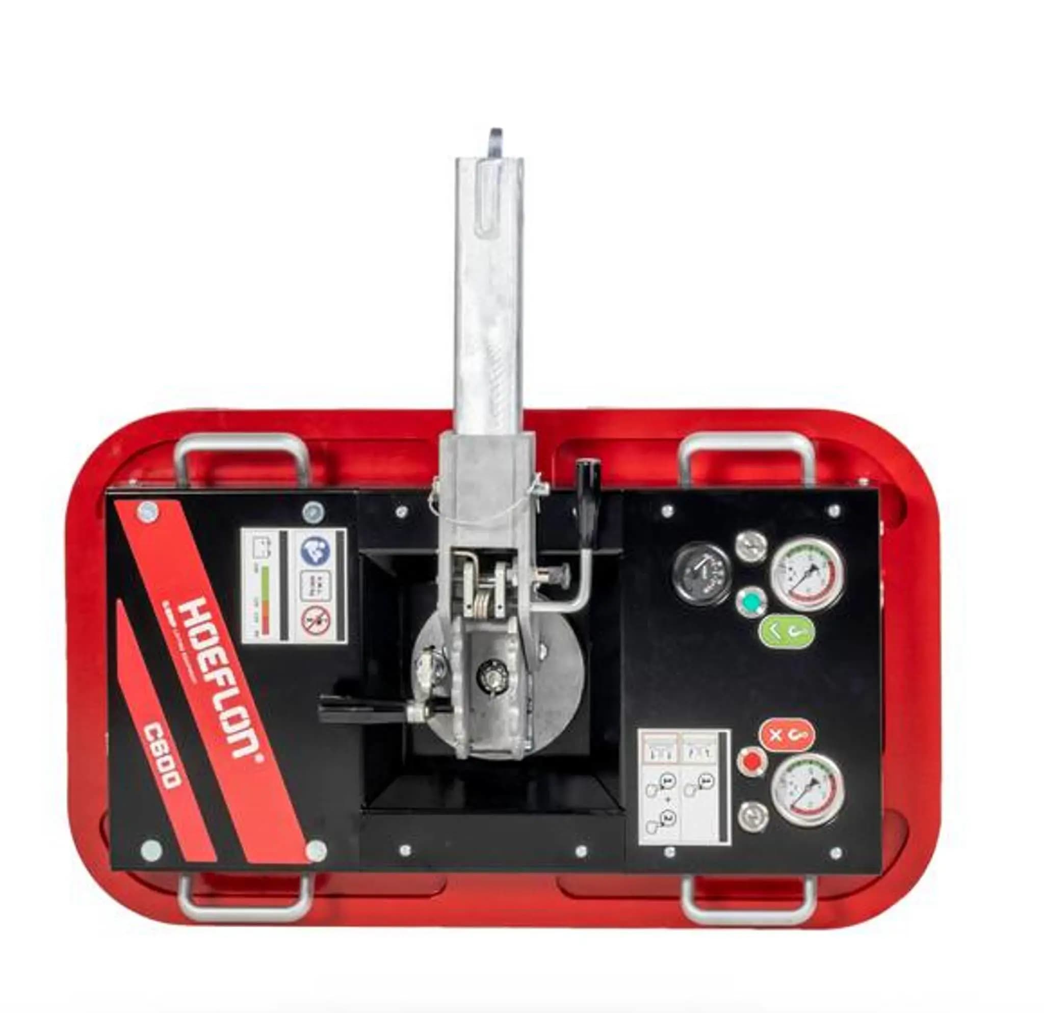 Unidad de control Hoeflon C600 con sistema hidráulico.