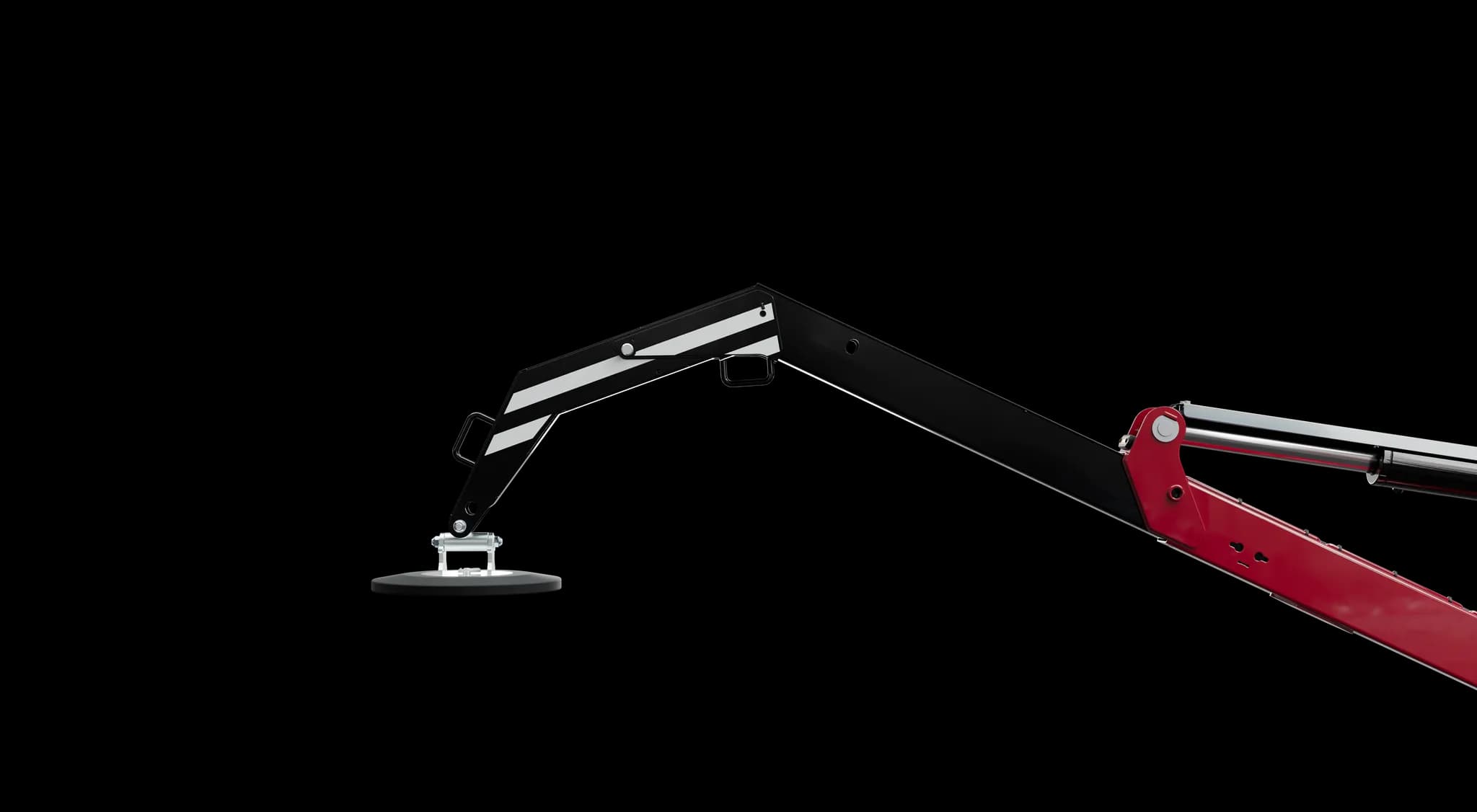 C6e brazo articulado con elevador de vacío.